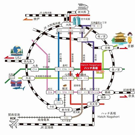 Hatch Nagahori 201 大阪市 エクステリア 写真